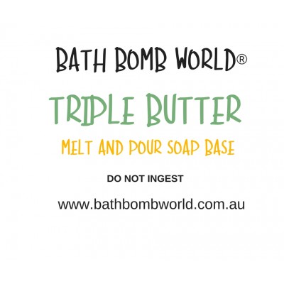 Bath Bomb World® Triple Butter Melt and Pour Soap Base